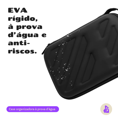 Case Organizadora Nerdcase, EVA Resistente, 15,5 x 10 cm