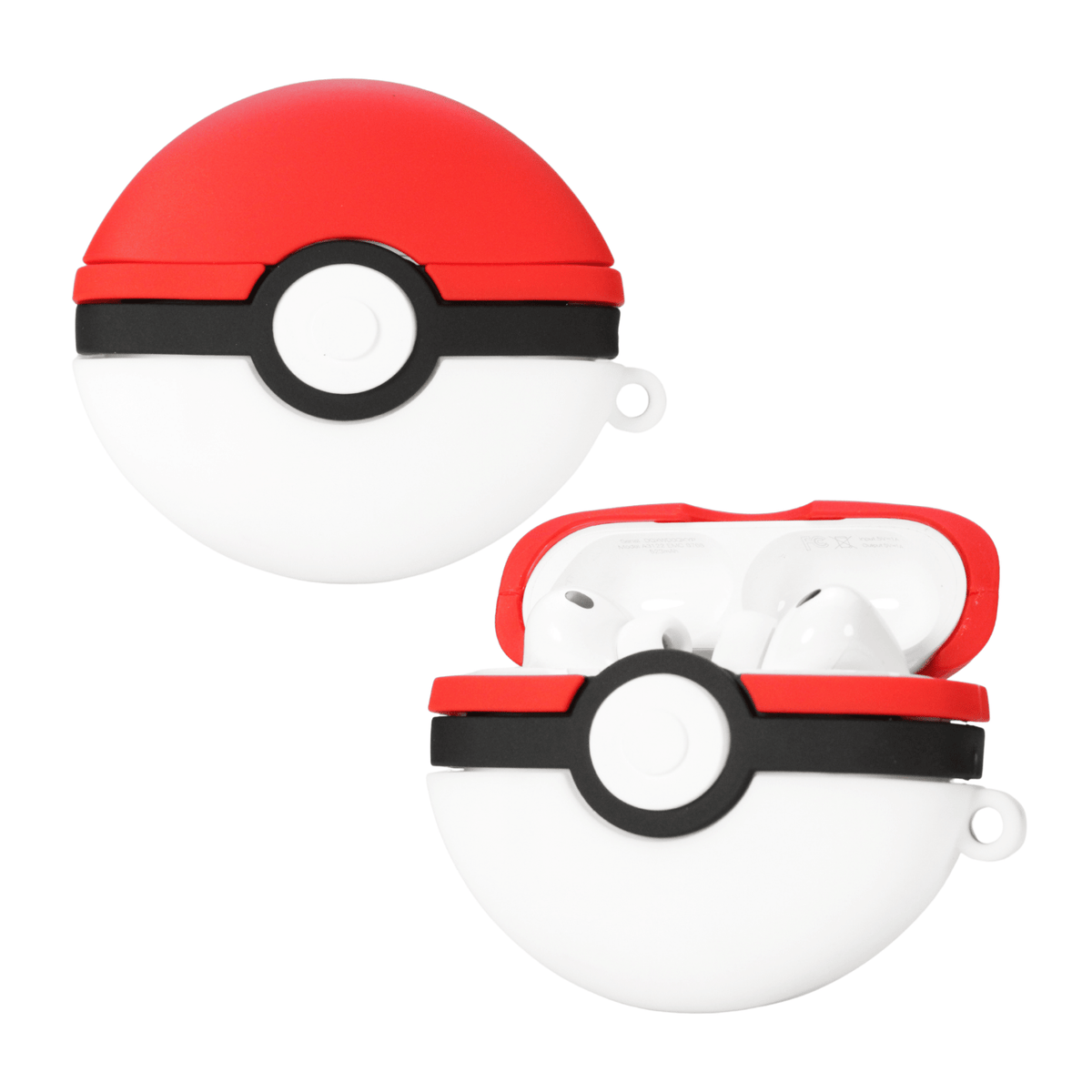 Capa Protetora Nerdcase Compatível com AirPods Pro 3, Silicone, Pokebola