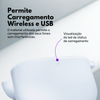 Case Protetora Silicone Premium para AirPods 4 Branca