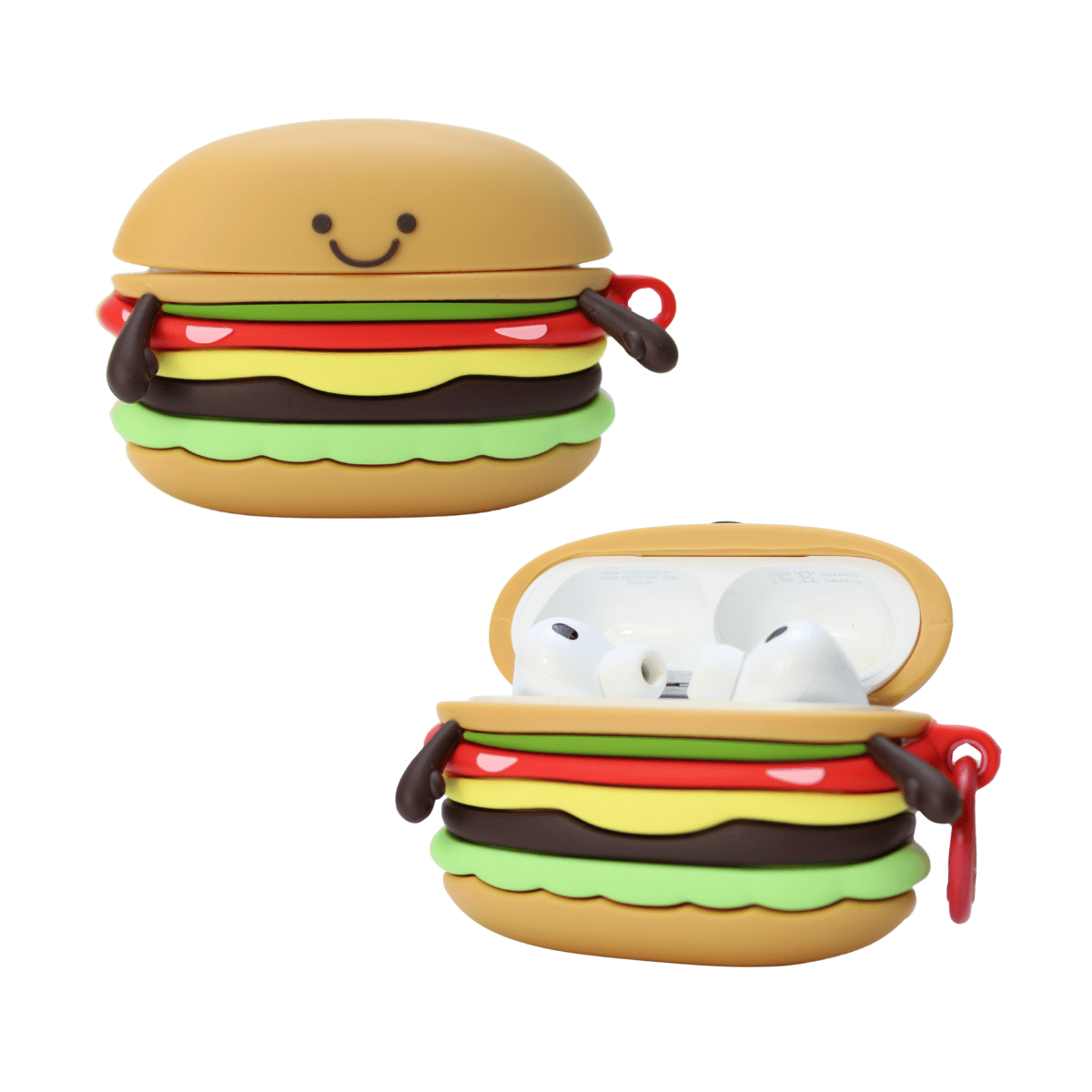 Capa Protetora de Silicone Nerdcase para AirPods Pro 3, X-Salada
