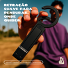 Suporte Tripé para Celular Nerdcase, Magnético, Dobrável, Alumínio, Preto