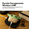 Capa Protetora Nerdcase Compatível com Samsung Galaxy Buds 3/3 Pro, Baby Yoda