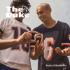 Capa Protetora Nerdcase para Samsung Galaxy Buds 4, Buds 4 Pro, Silicone, Bola de Futebol Americano