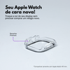 Capa com Película de Vidro Nerdcase Compatível com Apple Watch Ultra 49mm, Transparente