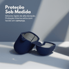 Case Silicone Premium para AirPods 4 Azul Marinho