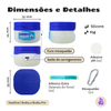 Capa Protetora Nerdcase para Samsung Galaxy Buds 4, Buds 4 Pro, Hidratante Vaselina