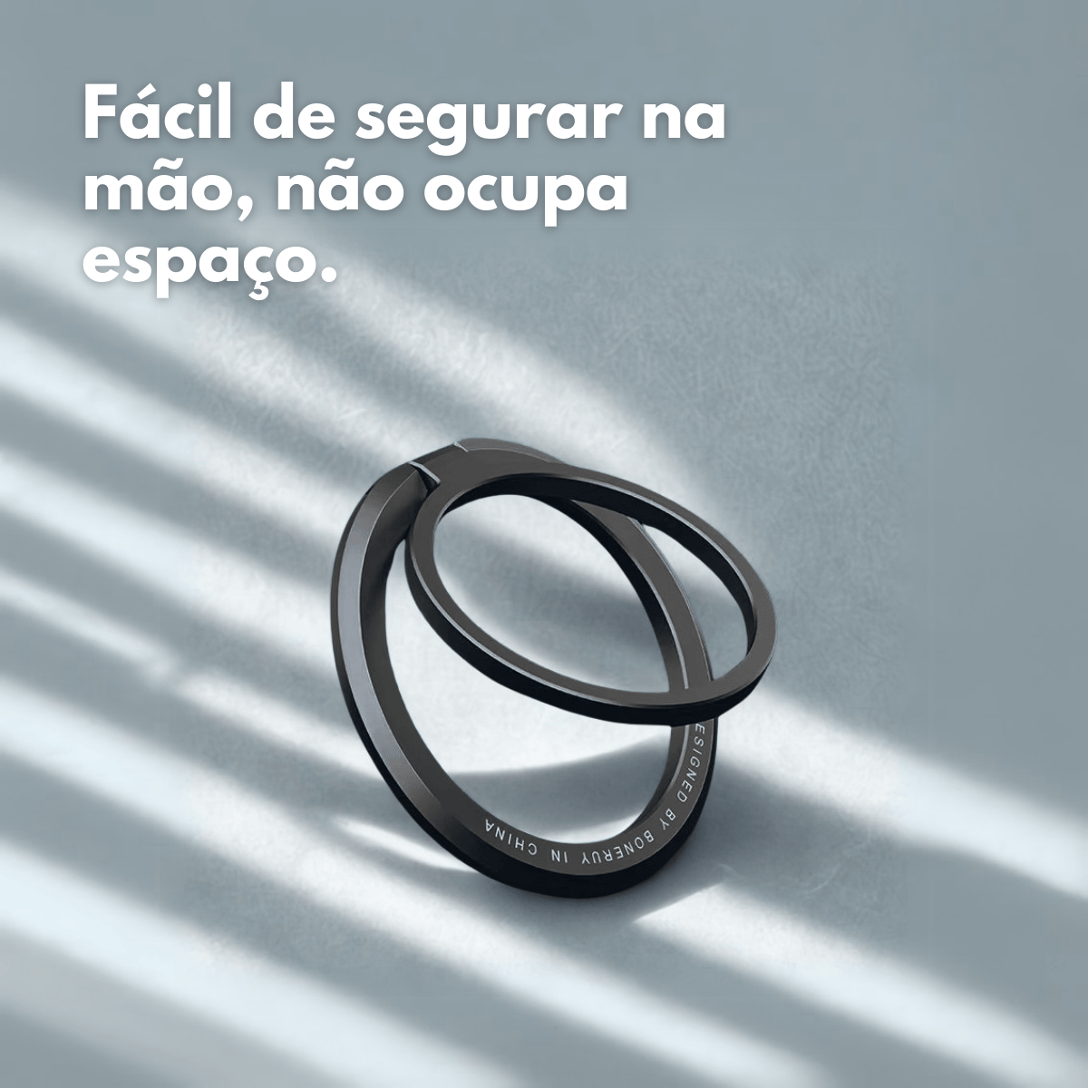 Suporte Anel Nerdcase Dobrável para Celular em Metal, Magnético