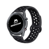NERDCASE, Pulseira NK de Silicone, Compatível com Galaxy Watch 44mm/45mm/47mm, Pino 22mm, Preto