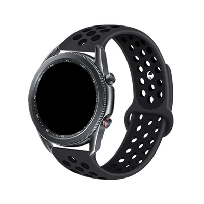 Pulseira 20mm entre Pinos para Samsung Galaxy Watch, Preto