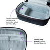 Case Protetora Nerdcase Compatível com JBL Go 2, 3, 4 com Proteção Antichoque, Preto