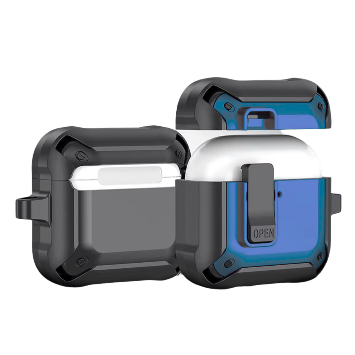 Case Resistente para AirPods 4 Azul