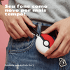 Capa Protetora Nerdcase Compatível com AirPods Pro 3, Silicone, Pokebola