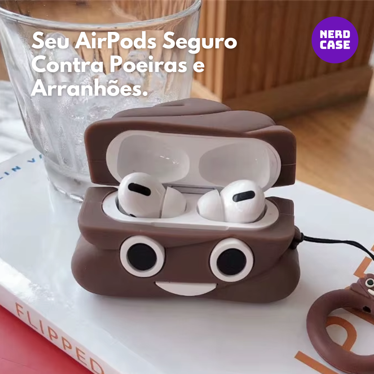 Capa Emoji Cocô para AirPods 3
