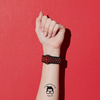 Pulseira 42/44/45/49mm para Apple Watch, Preto/Vermelho