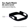 Kit com 2 Capas Moldura Protetora Nerdcase, Compatível com Apple Watch 49mm, Sem Vidro, Preta
