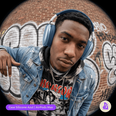 Capa Nerdcase para Airpods Max, Azul