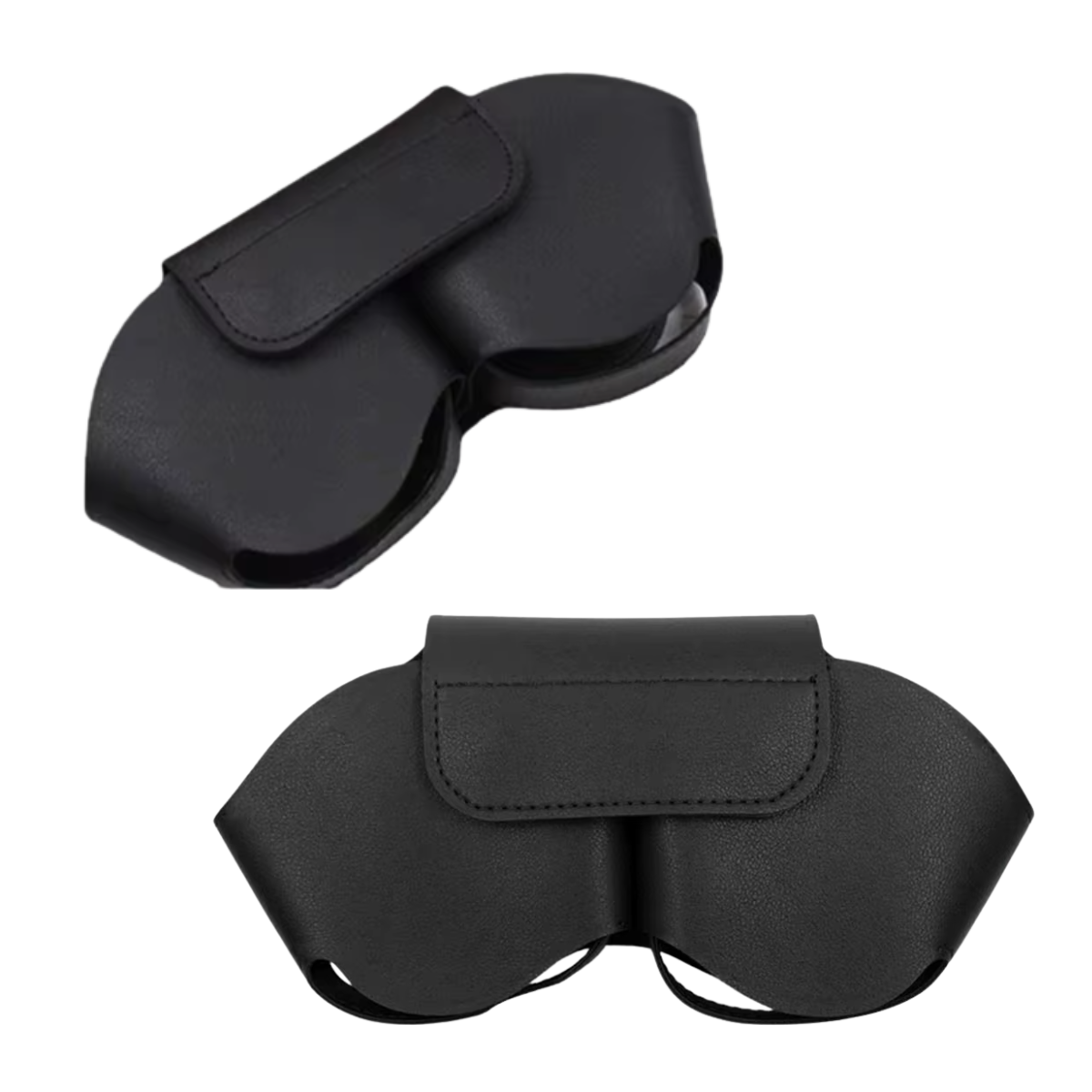 Capa Protetora Nerdcase para AirPods Max, Couro Sintético Preto