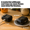 Capa Protetora Armour Nerdcase para Airpods Pro 3, Resistente Preta