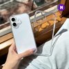 Case, Capa Protetora Transparente, Compatível com iPhone 16