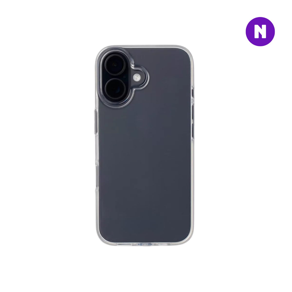 Case, Capa Protetora Transparente, Compatível com iPhone 16