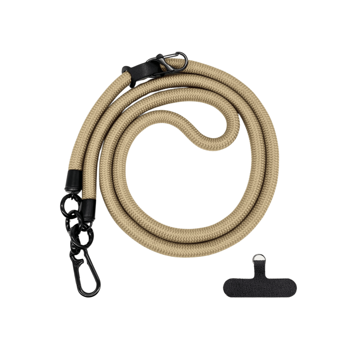 Cordão Universal Nerdcase para Celular, Poliéster, Caramelo