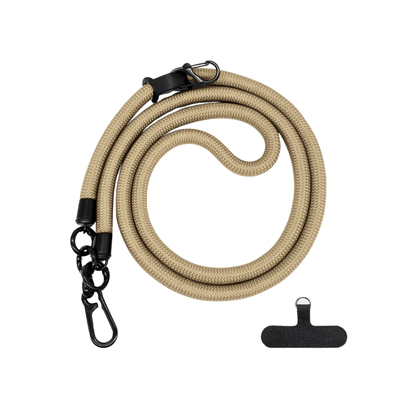 Cordão Universal Nerdcase para Celular, Poliéster, Caramelo