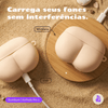 Kit Limpador para Fones e Capa Protetora Nerdcase para AirPods Pro 3, Formato de Bumbum