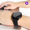Pulseira 20mm entre Pinos para Samsung Galaxy Watch, Preto